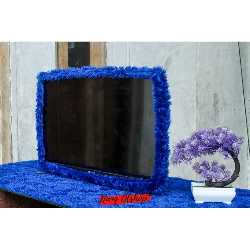 Bando Tv Led Untuk Tv Uk 14-32 inch Bulu Rasfur Lembut/ Cover Bando Tv Led 14-32 inch Bulu Rasfur Murah COD