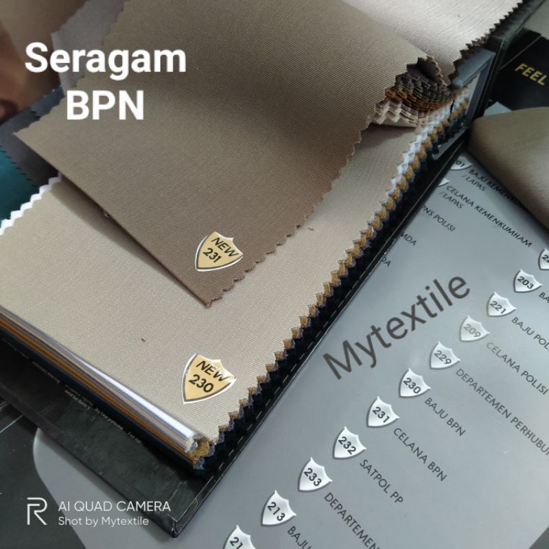 kain zhivago seragam BPN