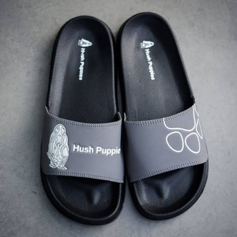 sandal hush puppies 03 slip on slide sandal pria wanita unisex fashionable