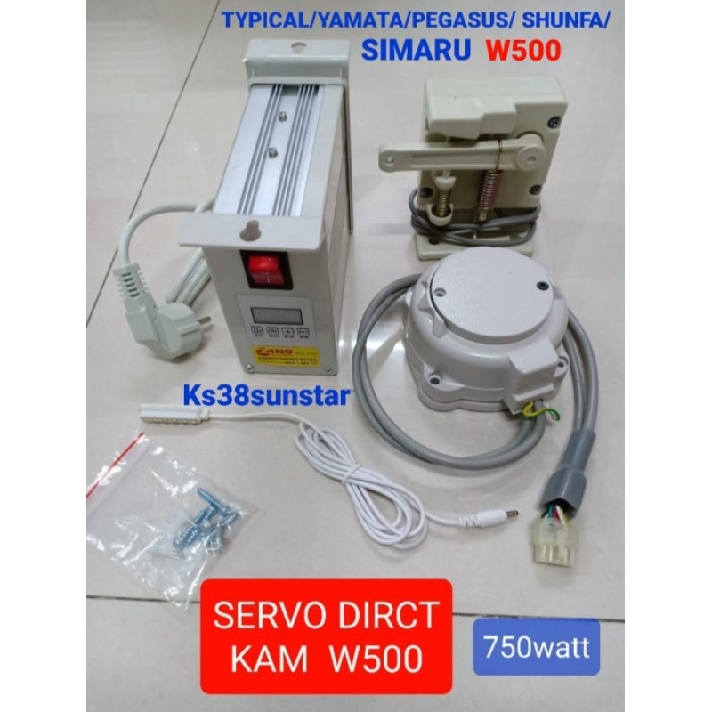 servo dirct mesin overdeck/kam/bis W500 TYPICAL/simaru/yamata/pegasus