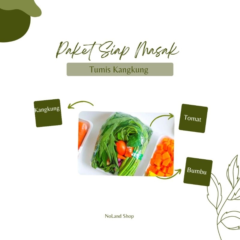 

Paket Siap Masak Tumis kangkung