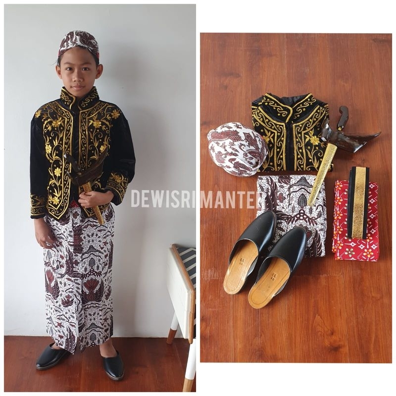 Set beskap/beskap anak tanggung/baju adat jawa