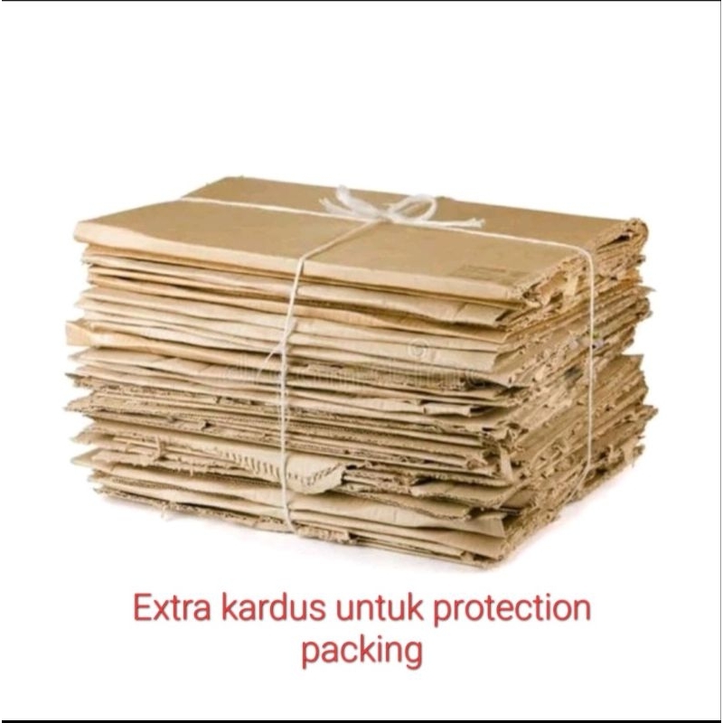 

Extra kardus untuk protection packing agar lebih aman