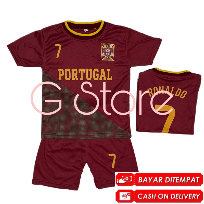 BISA COD / JERSEY BOLA PTG / SETELAN BAJU BOLA PTG ANAK TERMURAH / TERBARU 2022-2023