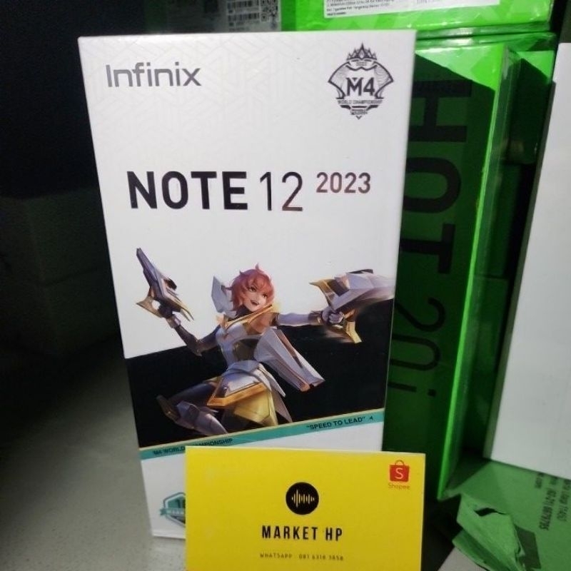 Infinix Note 12 2023 8/128 GB New Garansi Resmi Infinix Indonesia