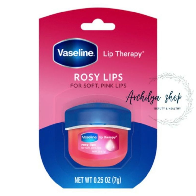 Vaseline Lip Therapy Rosy Lips 7g Pelembab Bibir