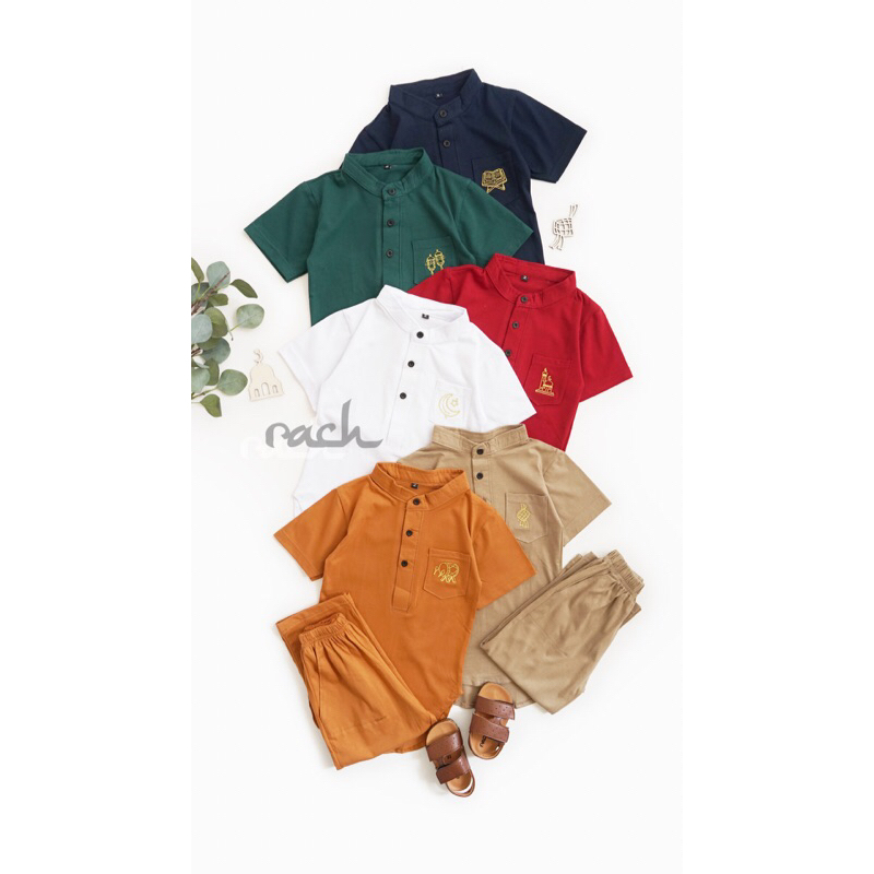 RACHIDKIDS / SETELAN KOKO ANAK / BAJU KOKO ANAK / HAFIDZ KOKO SET