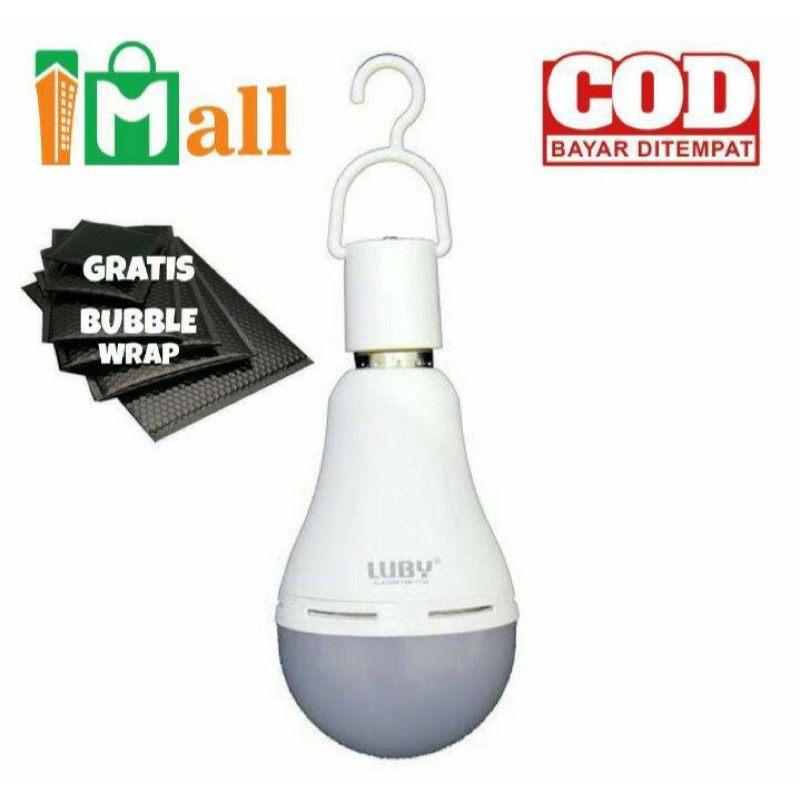 Luby Aladdin Lampu Emergency 20/16/12/10 Watt