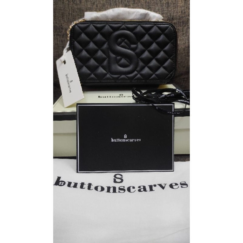 NEW Siap Kirim Buttonscarves Yura Bag MIDNIGHT