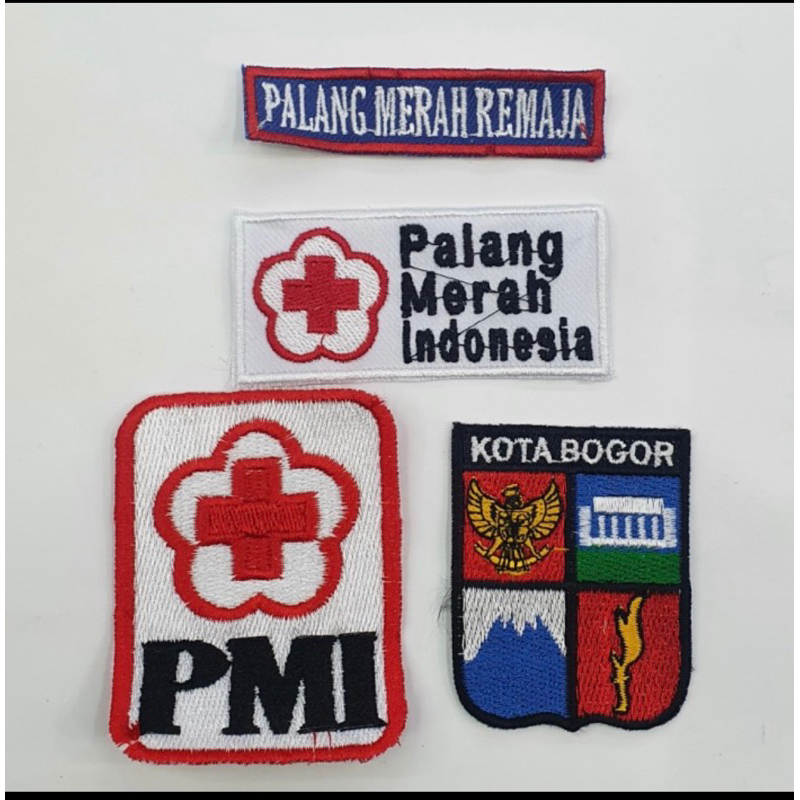 Atribut PMR PMI Palang Merah Remaja Indonesia Kota Bogor SD SMP SMA Seragam Sekolah FAJAR