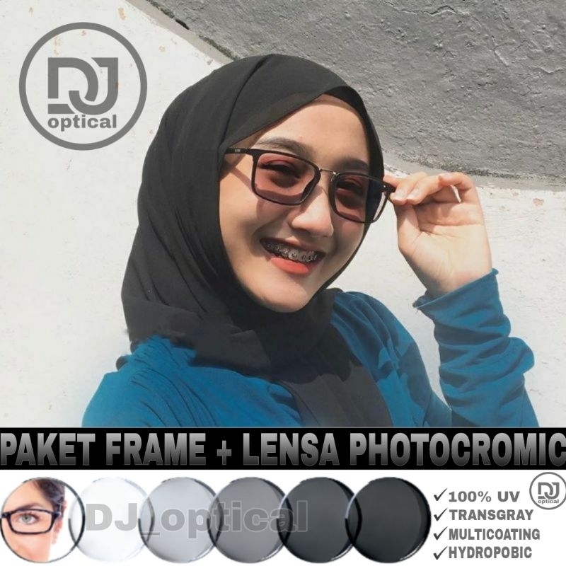 KACAMATA MINUS 2166 | KACAMATA PHOTOCROMIC| KACAMATA ANTIRADIASI| KACAMATA