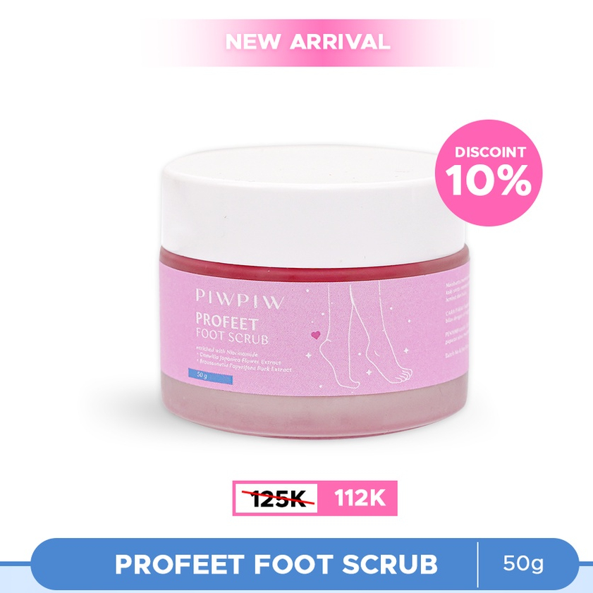 PIW PIW Foot Scrub Merawat Kaki Pecah Pecah Pengangkat Sel Kulit Mati