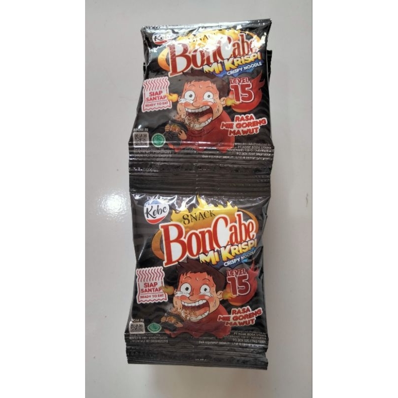 

Bon Cabe Mie krispi level 15 siap santap (1pack isi10)