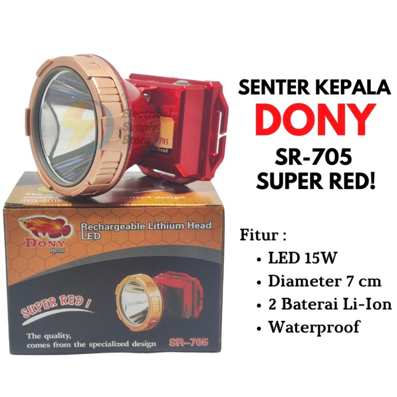 Dony Senter Kepala SR705P 15w