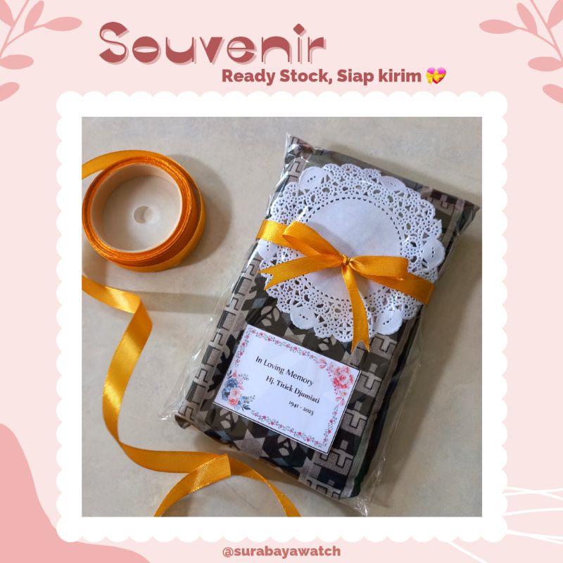 Souvenir Sajadah Travel Umroh Haji Mengenang 7 40 100 1000 harinya Peci Tasbih