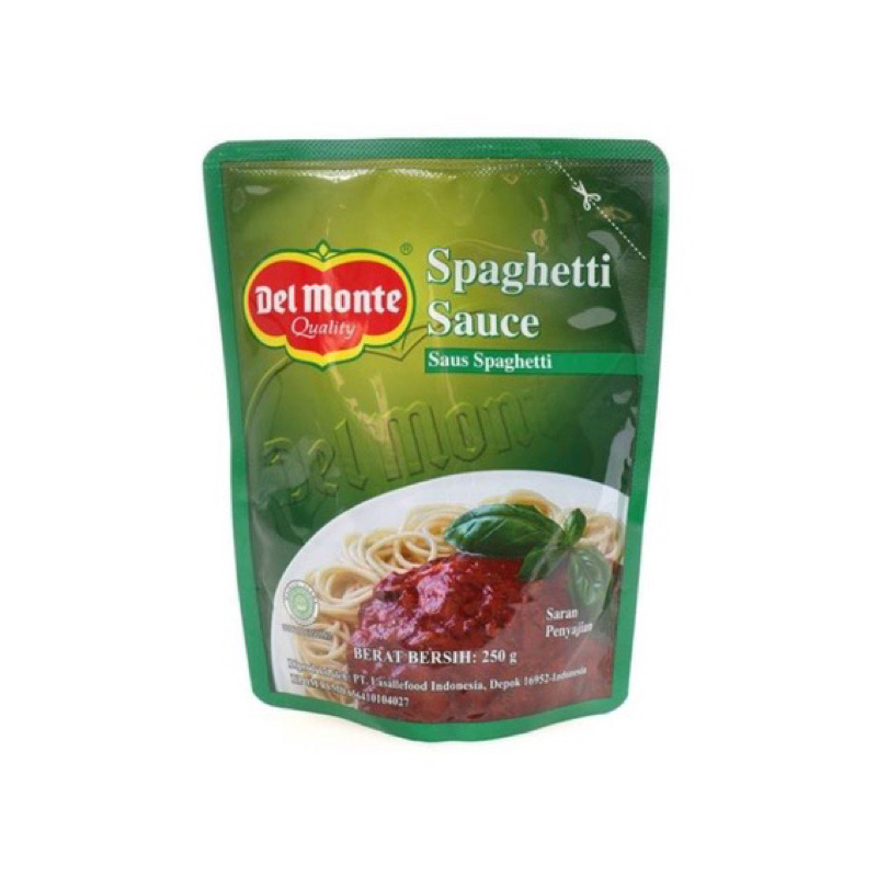 

DELMONTE SPHAGETTI BBQ SAUCE 250GR SAUS SPHAGETTI/SAUS BBQ DELMONTE SAUS BAKARAN