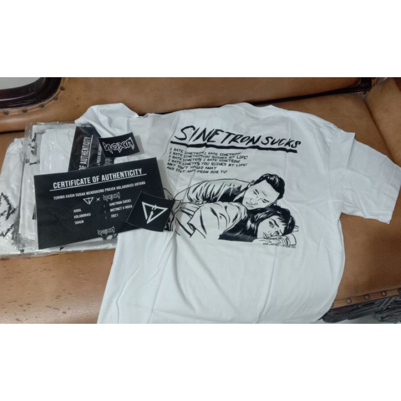 KAOS NOXA ORIGINAL "SINETRON SUCK"