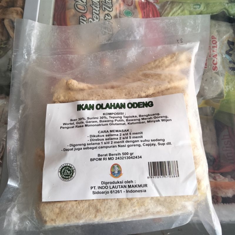 

ILM Ikan Olahan Odeng Berat 500g Olahan Makanan Beku Halal Bernutrisi