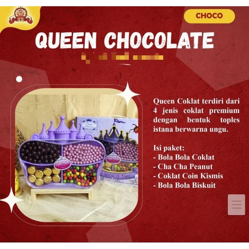 

paket hampers ramadhan lebaran queen chocolate