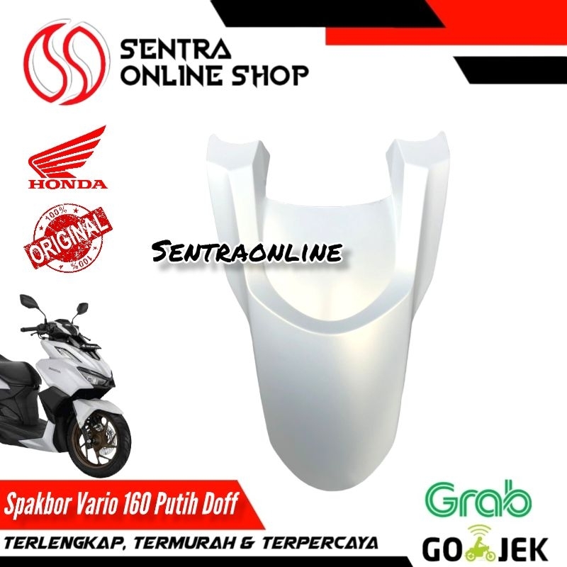 Fender a front spakbor depan vario 160 putih doff dop original