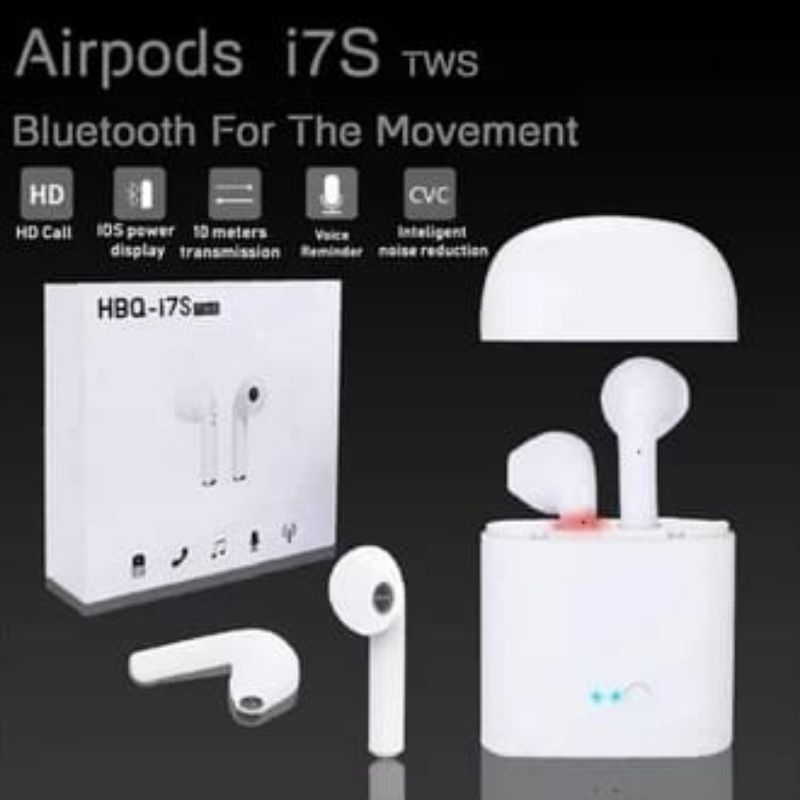 Headset Bluetooth i7S TWS Handsfree Bluetooth i7S TWS Earphone i7S TWS Bluetooth