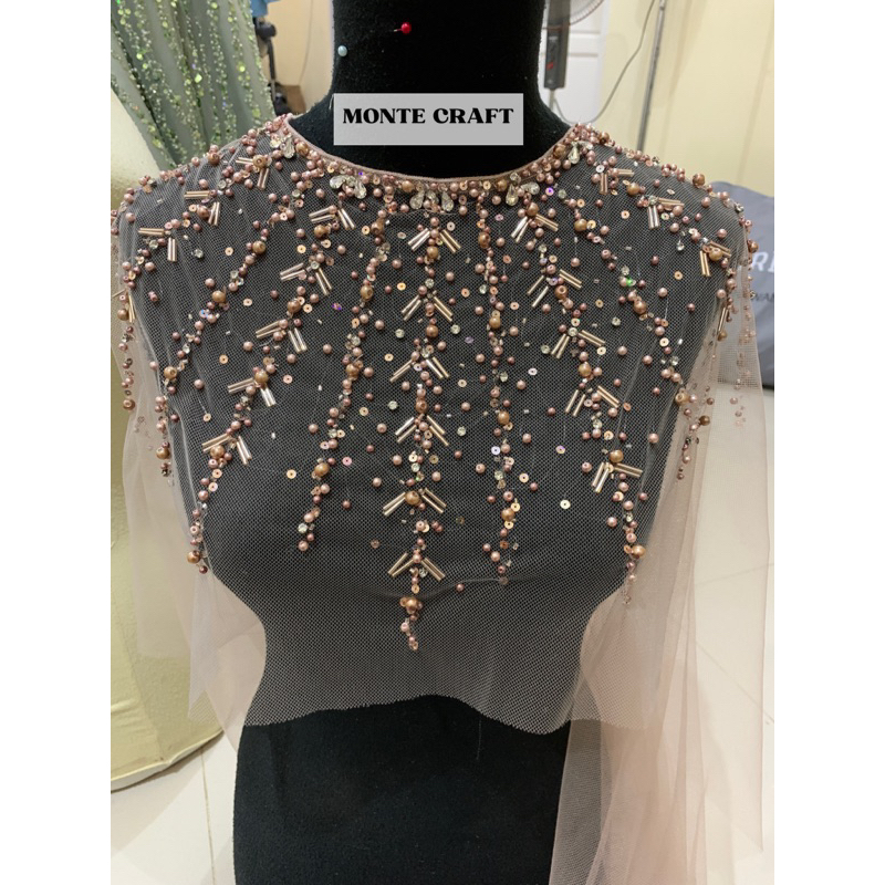 CAPE / BOLERO MODIFIKASI KEBAYA PENGANTIN