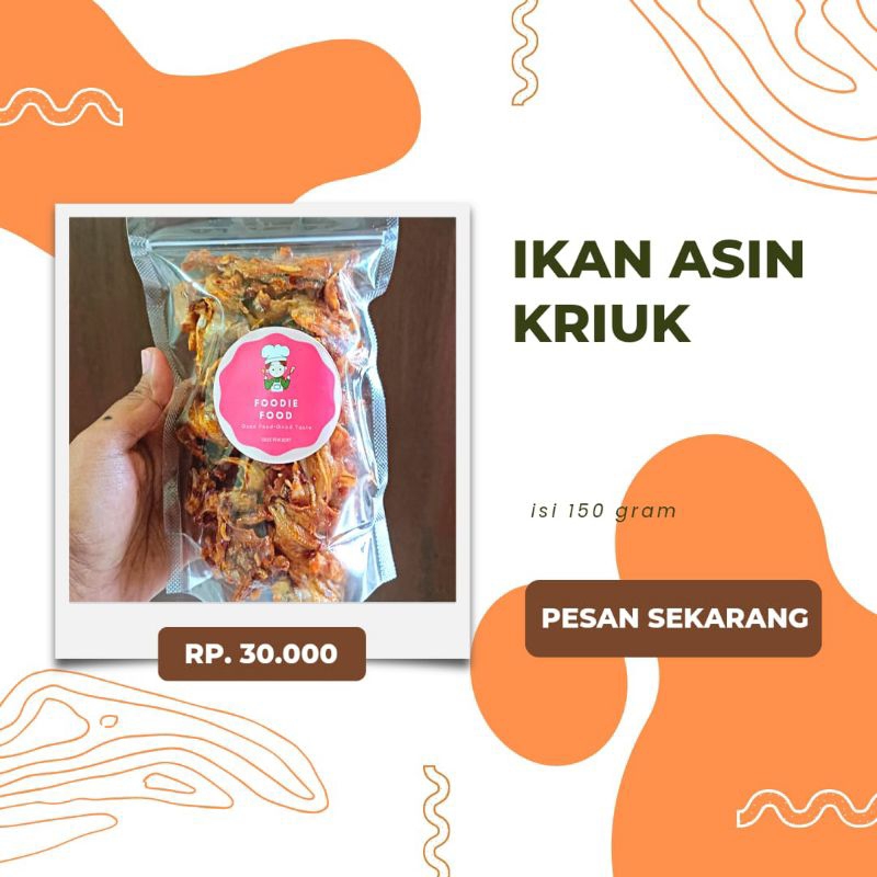 

IKAN ASIN ASAM MANIS PEDAS