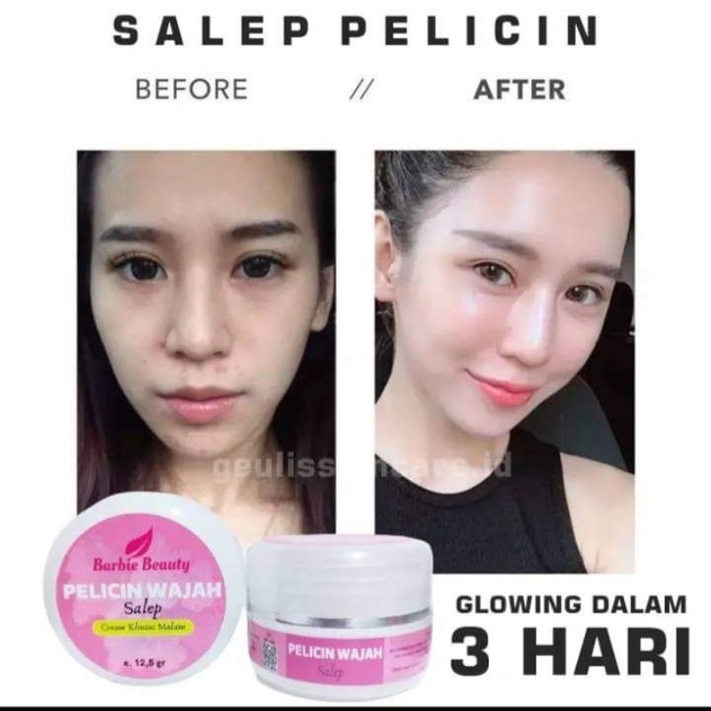 SALEP PELICIN &amp; BB SUNSCREEN GLOWING by BARBIE BEAUTY BPOM