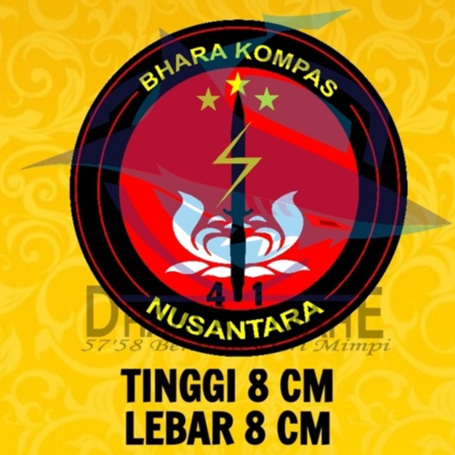 

Bharakompas, sticker Bharakompas, stiker Brimob, Tamtama brimob, brimob 41, angkatan brimob 41 .