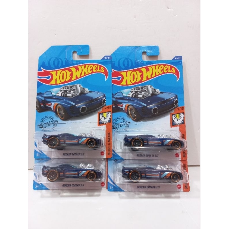 HOT WHEELS RODGER DODGER 2.0 / HOT WHEELS ORIGINAL 100%