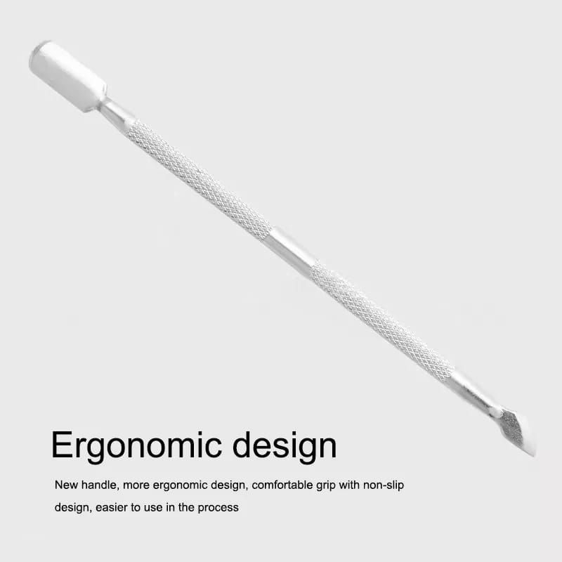Alat Pendorong Kutikula Curticle Pusher Stainless Steel Nail