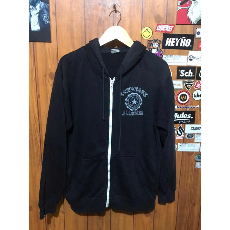 second brand hoodie zipper converse