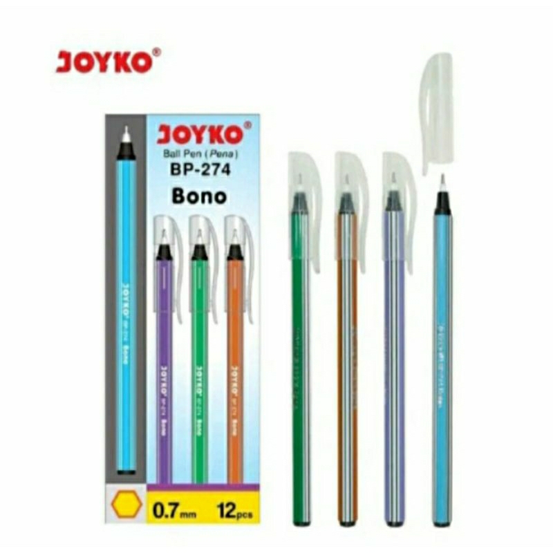 

Ball pen ( pena ) Joyko BP-274 isi 12 pcs