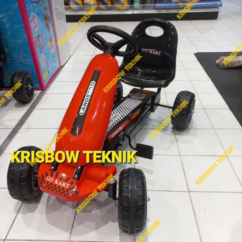 Go Kart Anak Berwin - Merah