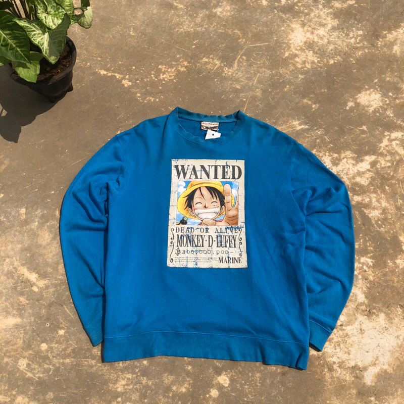 Crewneck One Piece Bounty Luffy by Baleno CN-019 Second Original