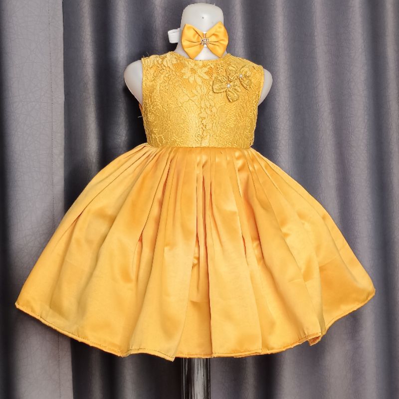 Delisa Gaun Pesta Anak Terbaru Dress brokat