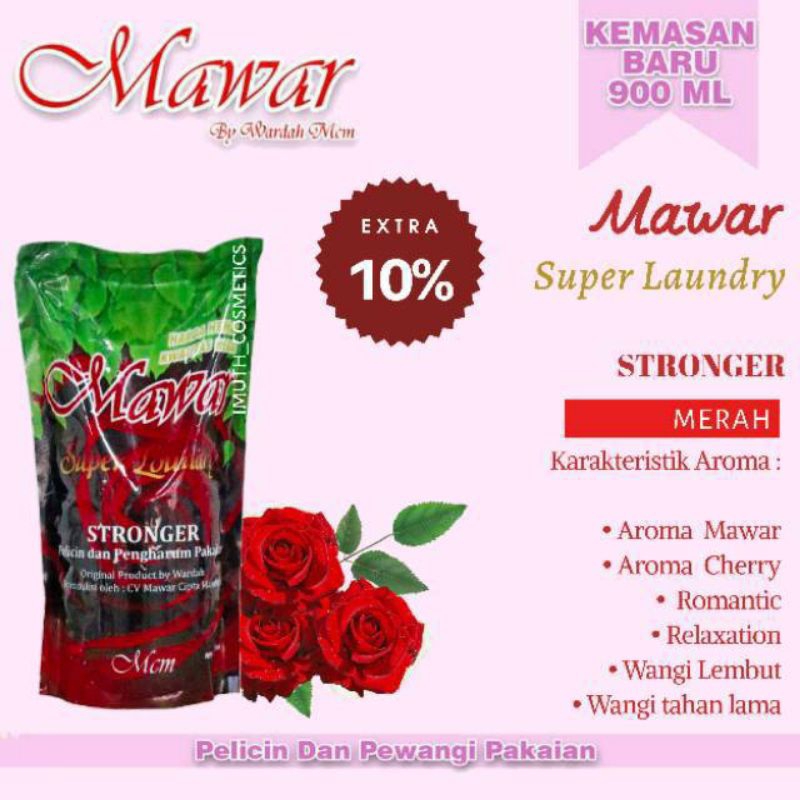 Pewangi mawar super laundry