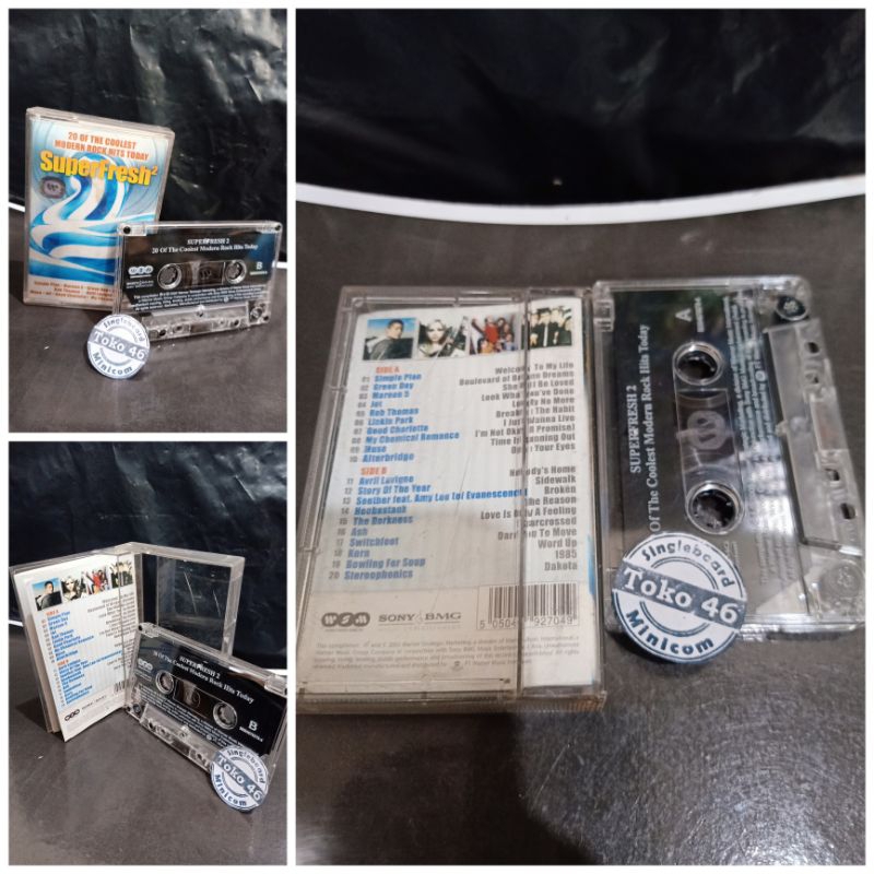 Kaset Pita SuperFresh 2 20 Of The Coolest Modern Rock Hits Today