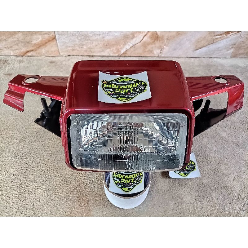 COVER BATOK ATAS BAWAH YAMAHA ALFA TOTOK BATOK ATAS BAWAH ALFA PLUS REFLEKTOR YAMAHA ALFA WARNA MERA
