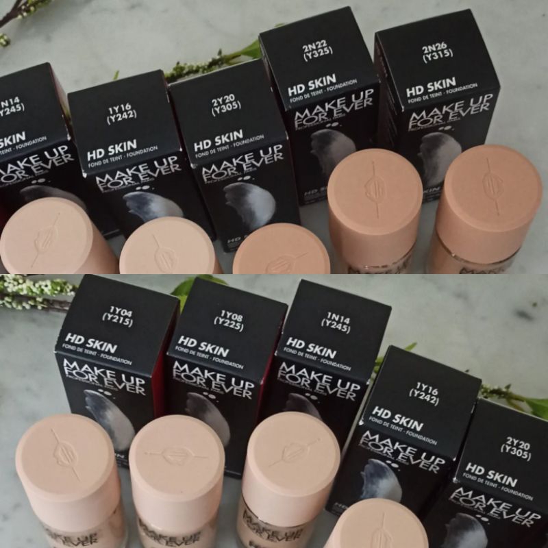 MUFE NEW PACKAGING &amp; BETTER FORMULA !! FULL SIZE MAKEUP FOR EVER HD SKIN FOUNDATION