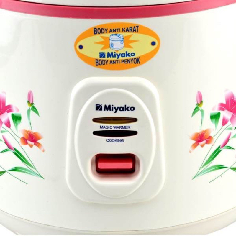 Rice Cooker Miyako MCM-507 / Mejikom Magic Com Penanak Nasi Otomatis Anti Lengket 3 in 1 Kukus