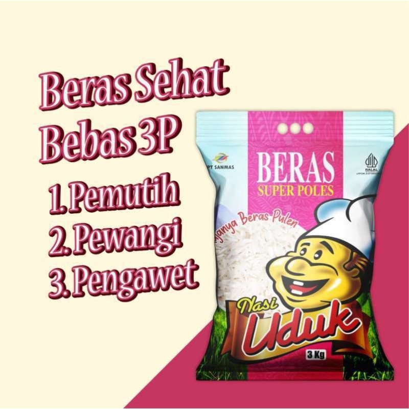 

beras nasi uduk 3kg