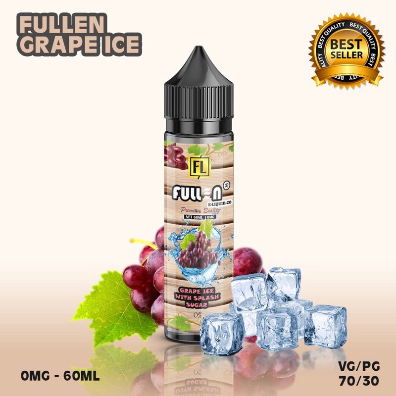 Liquids Ter Murah Freebase 60ml Rasa anggur ice 0 nic Likud, liqwids