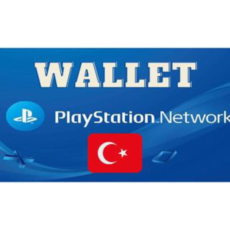 Wallet Playstation PSN Reg Turkey Turki PS4 PS5