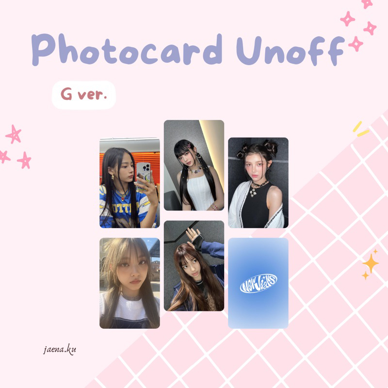 [NEW JEANS] PHOTOCARD SELCA #5 NEW JEANS