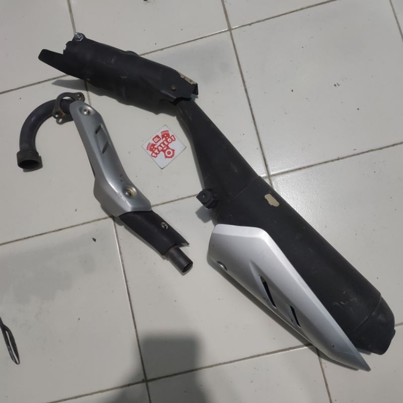 Knalpot kenalpot standar asli Honda CRF 150 L crf original