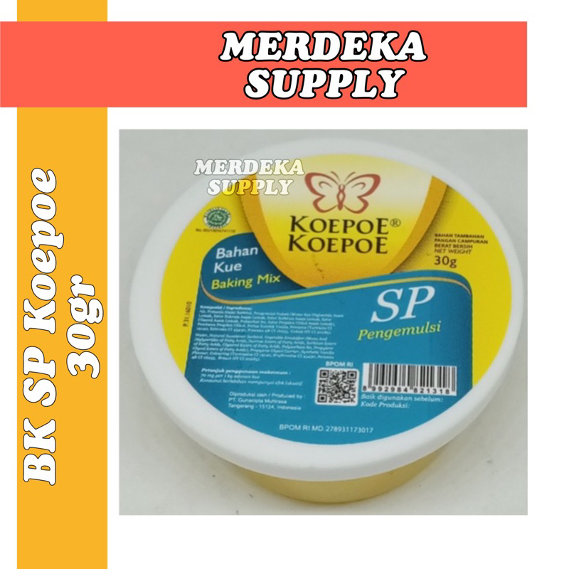 

Pengembang Bahan Kue SP Koepoe 30g