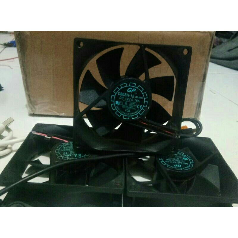 dobel usb fan 8x16.kipas pendingin stb