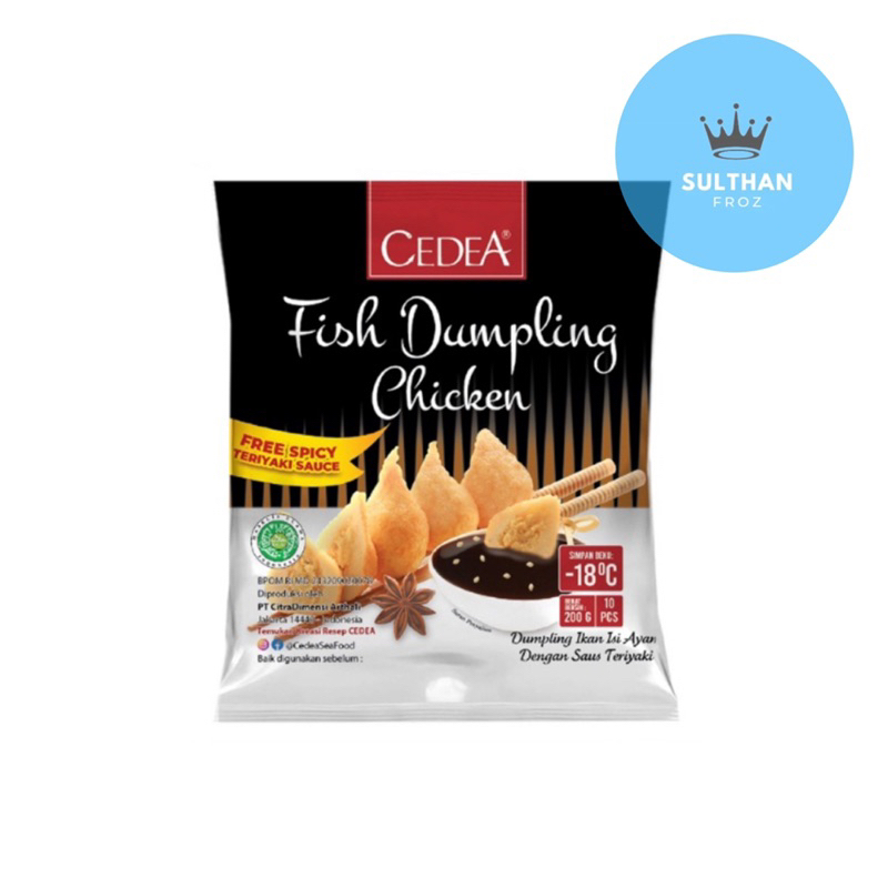 

CEDEA DUMPLING IKAN ISI AYAM 200 GR 500 GR