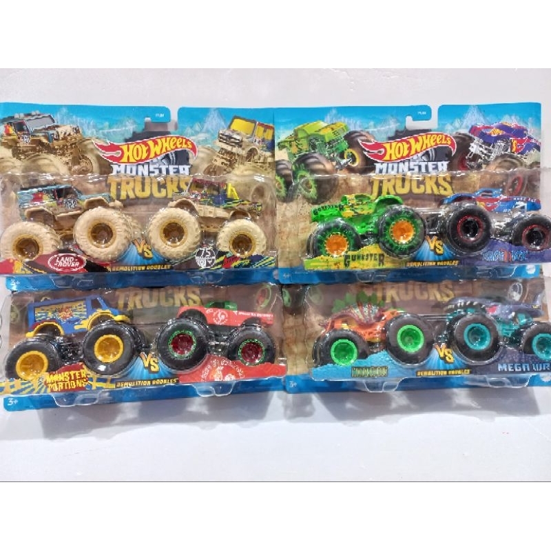 Hot Wheels Monster Trucks Doubles / Hot Wheels Monster Trucks Set isi 2 / Monster Trucks isi 2 original 100%